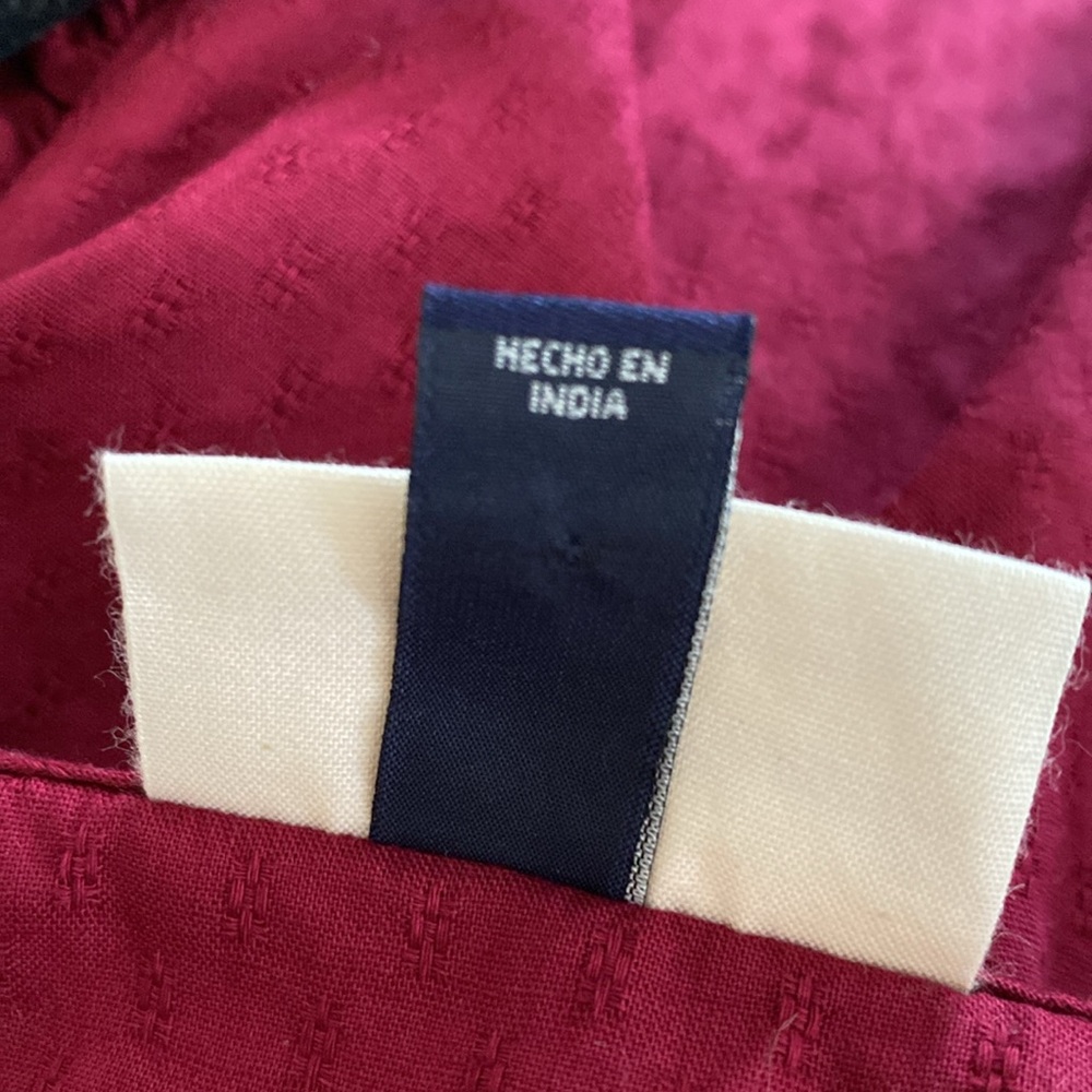 Dress Ruffled Embroidered Long Red Pretty - Picture 14 of 14